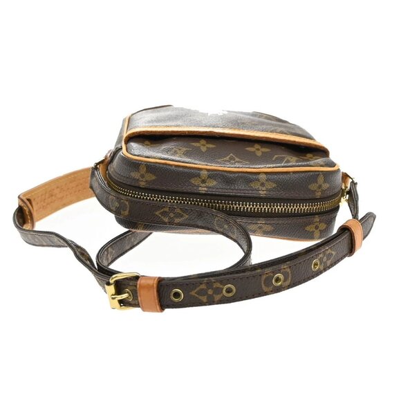 LOUIS VUITTON Danube Shoulder Bag Monogram Leather Brown France M45266 30YH514 - Picture 5 of 16